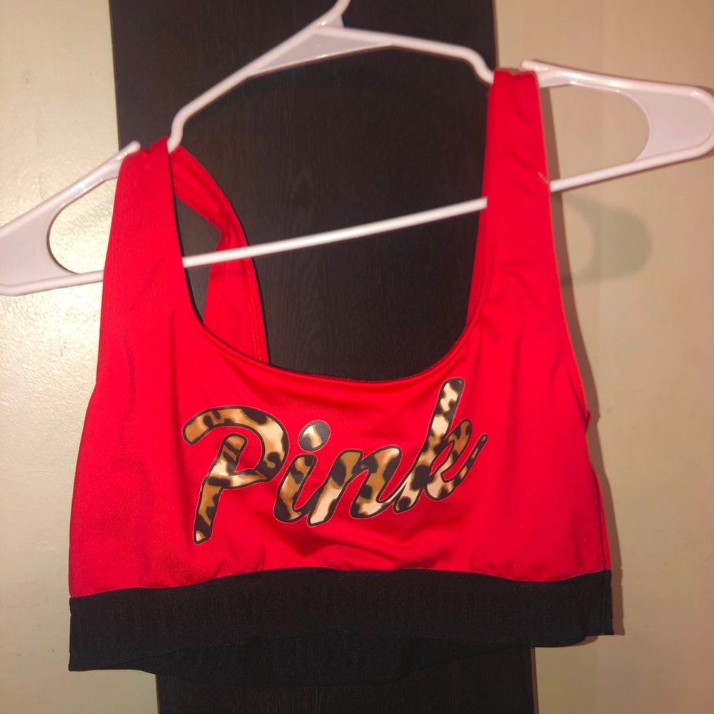 Pink Victoria Secret Sports Bra